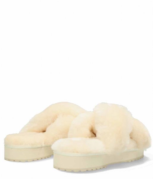 Shabbies  House Slipper double face fur Off White (3002)